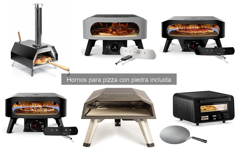 ¿Qué es un horno para pizza con piedra incluida?