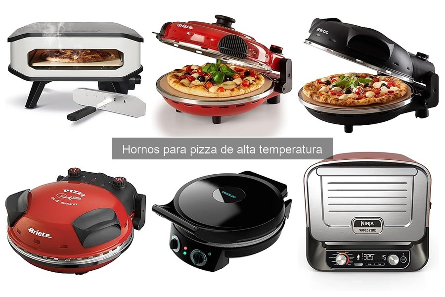¿Qué es un horno para pizza de alta temperatura?
