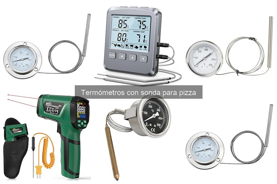 ¿Qué es un termómetro con sonda para pizza? Descúbrelo aquí