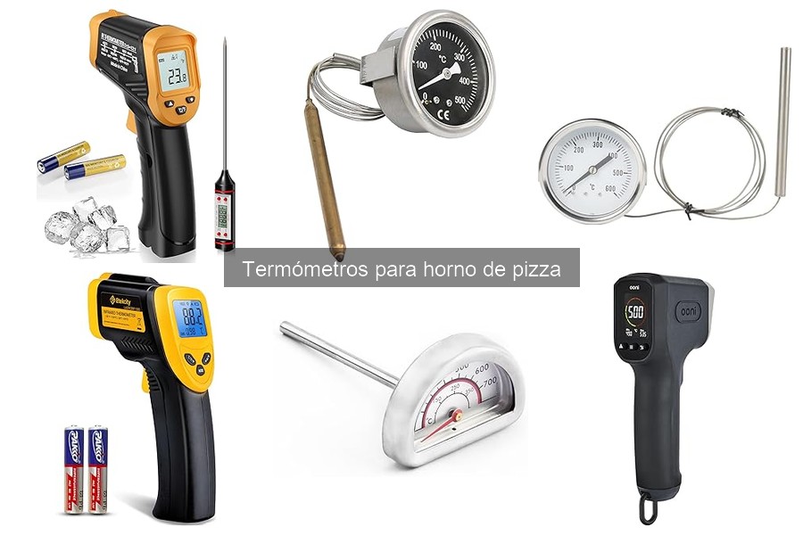 ¿Qué es un termómetro para horno de pizza? Funciones y Tipos