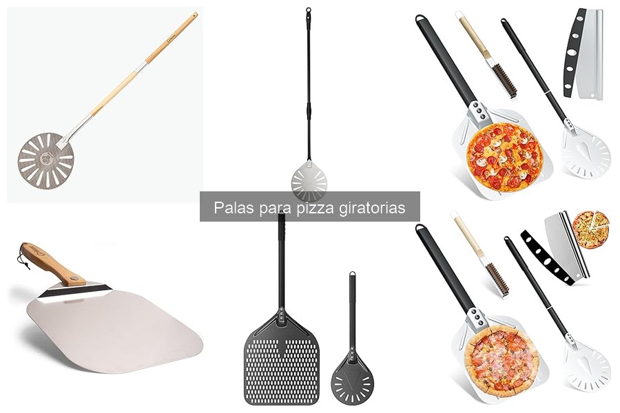 ¿Qué es una pala para pizza giratoria? Características y usos