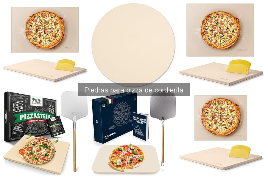 Qué es una piedra para pizza de cordierita y sus beneficios