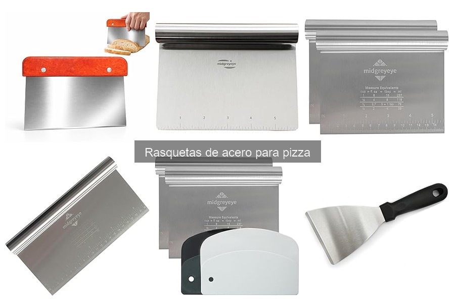 ¿Qué es una rasqueta de acero para pizza? Guía básica