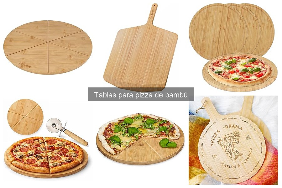 ¿Qué es una tabla para pizza de bambú? Características y beneficios