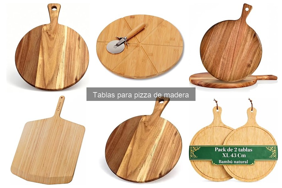 ¿Qué es una tabla para pizza de madera? Características y beneficios