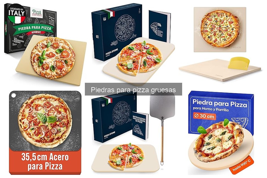 ¿Qué grosor de piedra para pizza elegir para cocinar mejor?