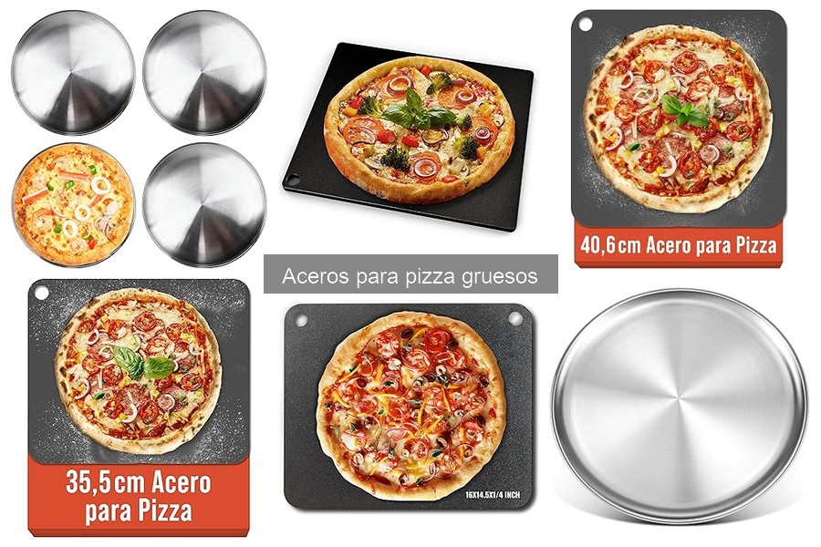 ¿Qué son los aceros para pizza gruesos? Características y ventaja