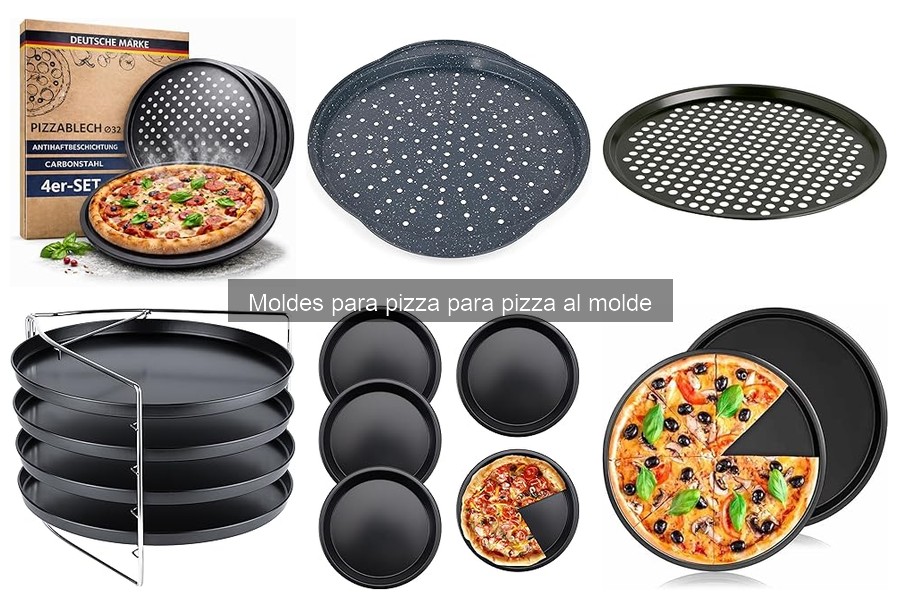 ¿Qué son los moldes para pizza al molde? Tipos y Funciones