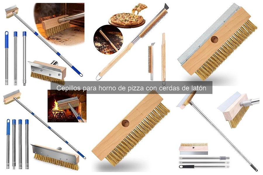 ¿Qué tamaño de cepillo de cerdas de latón elegir para tu horno?