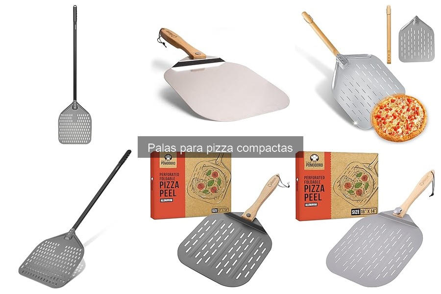 ¿Qué tamaño de pala para pizza compacta elegir?