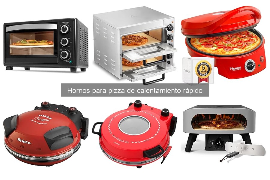 Recetas creativas con hornos para pizza de calentamiento rápido