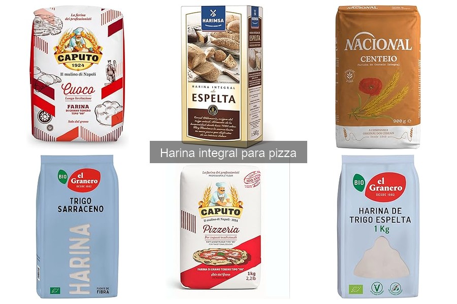 Recetas de masa de pizza con harina integral y consejos prácticos