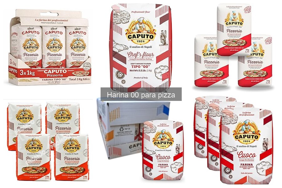 Recetas de pizza irresistibles con harina 00