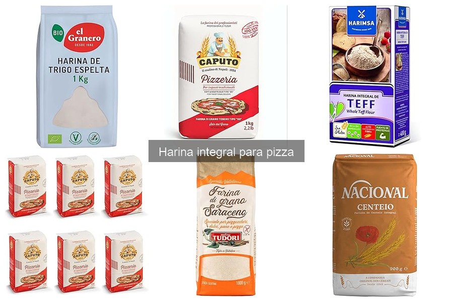 Recetas deliciosas de pizza con harina integral
