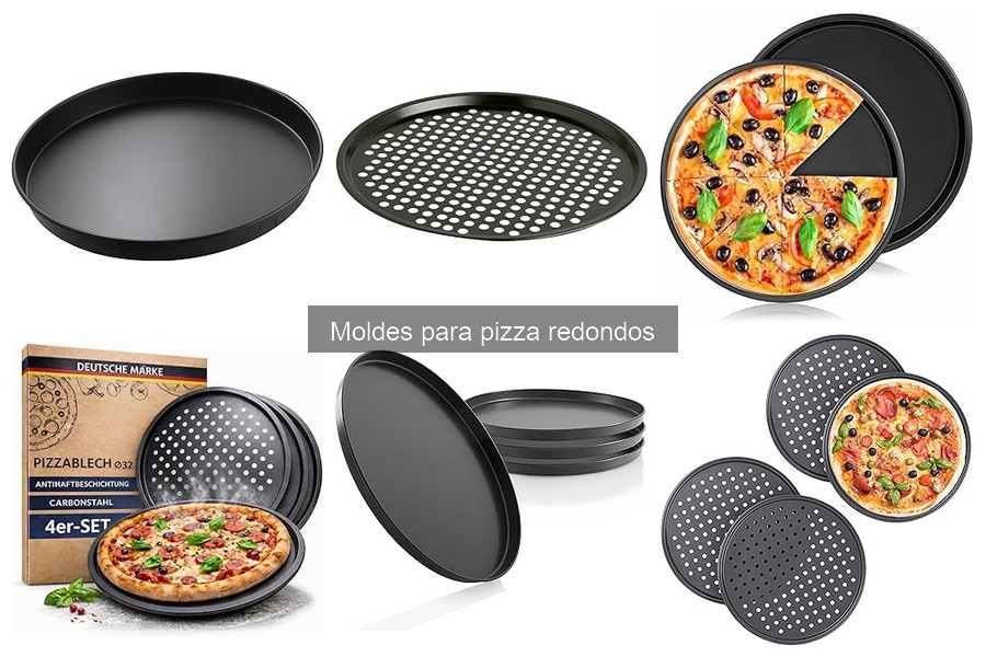 Recetas fáciles con moldes para pizza redondos