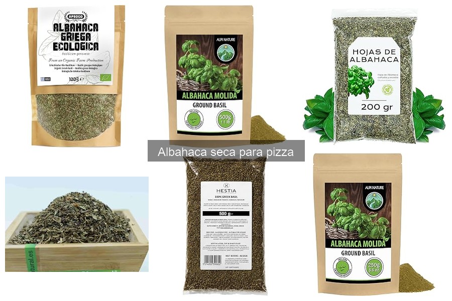 Recetas populares de pizza con albahaca seca