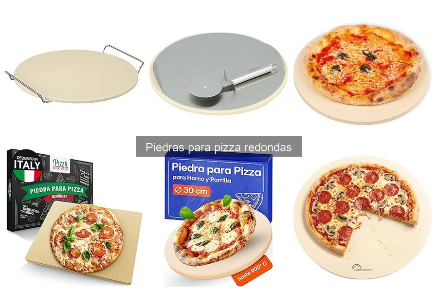 Recetas populares para hacer pizza en piedra redonda