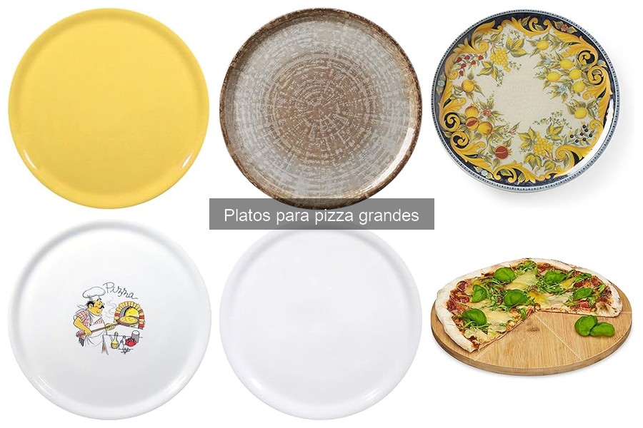 Reseñas de los Mejores Platos para Pizza Grandes en 2023