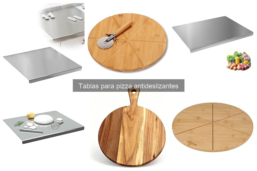 Tablas para pizza antideslizantes: ¿Qué son y para qué sirven?