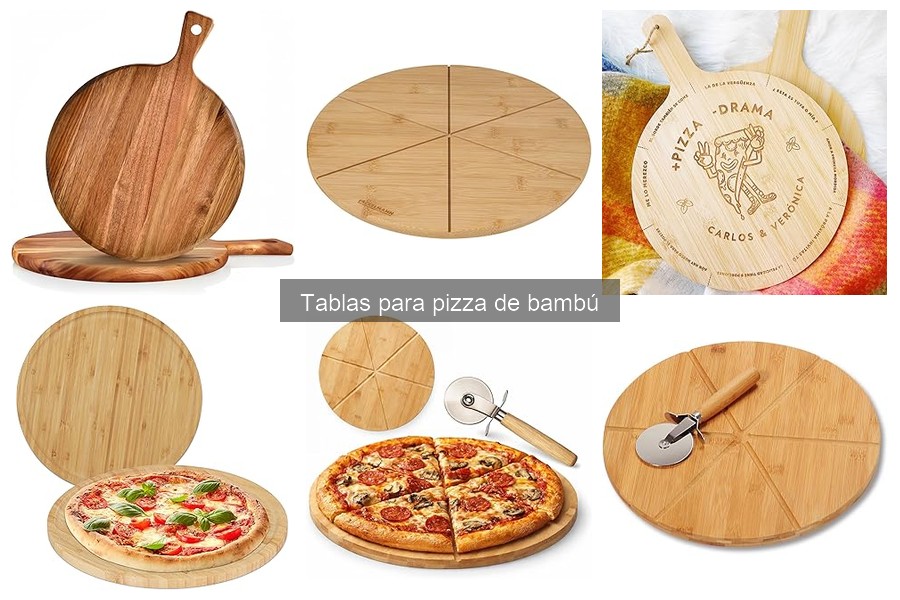 Tablas para pizza de bambú: ¿son aptas para el horno?