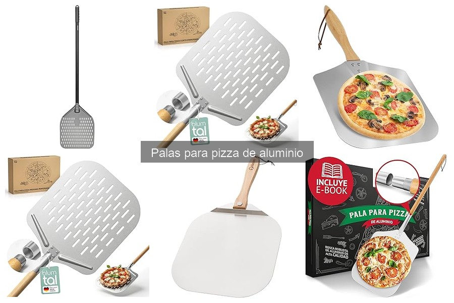 Tamaños Comunes de Palas para Pizza de Aluminio