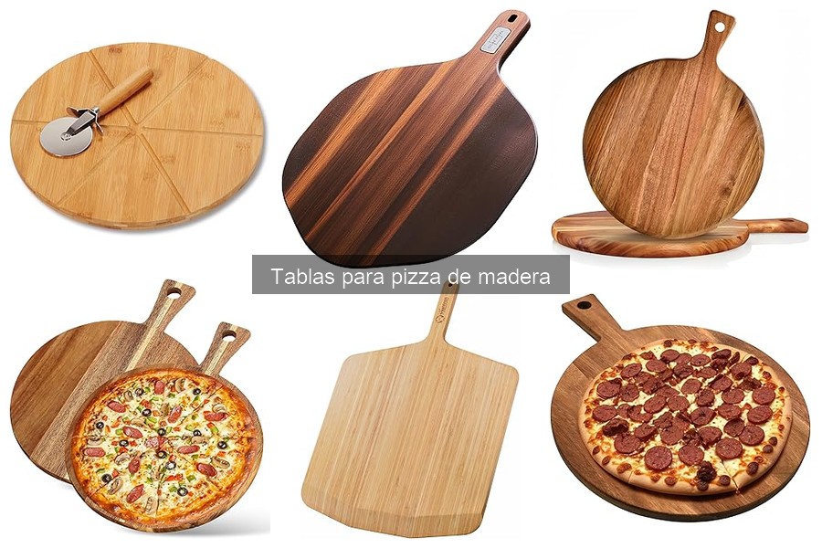 Tamaños Ideales para Tablas de Pizza de Madera