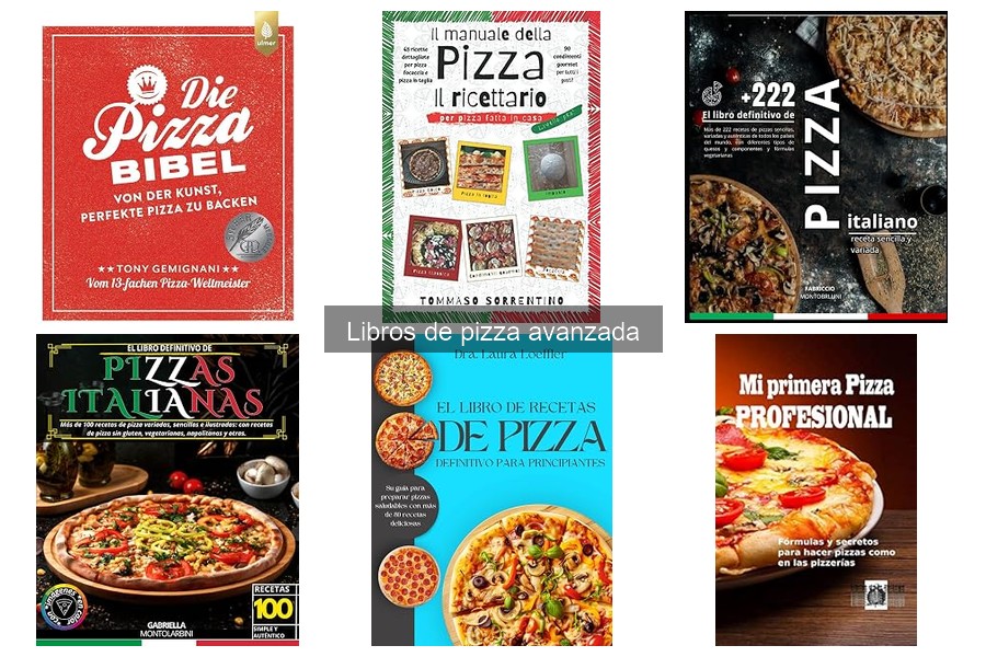 Tendencias actuales en libros de pizza avanzada