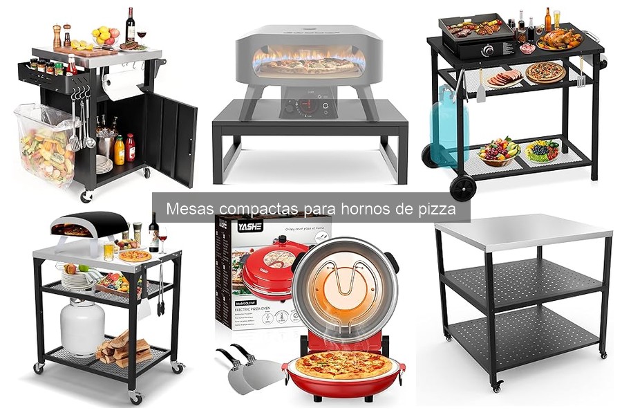 Testimonios y Opiniones sobre Mesas Compactas para Hornos de Pizza