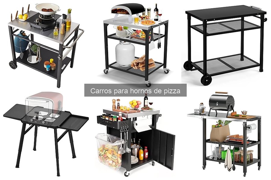 Tipos de carros para hornos de pizza: ¡Descubre el mejor!