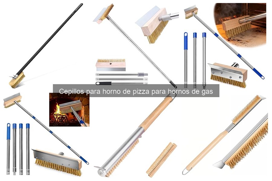 Tipos de cepillos para horno de pizza: materiales y usos