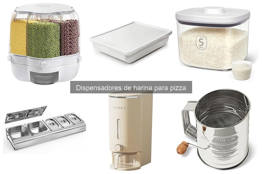 Tipos de dispensadores de harina para pizza: guía práctica