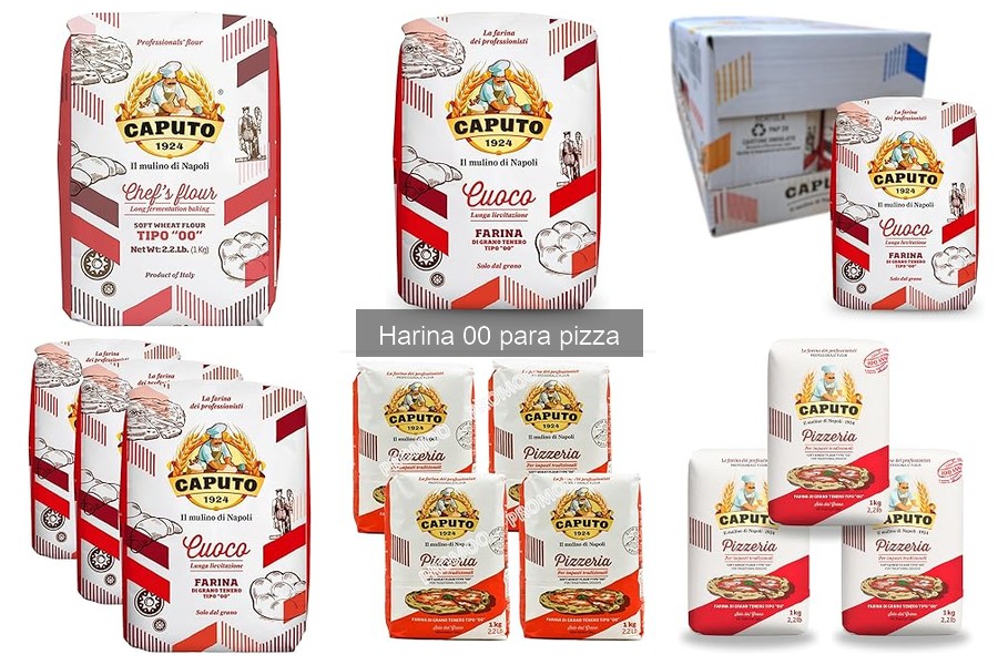 Tipos de harina para pizza: 00 y sus usos