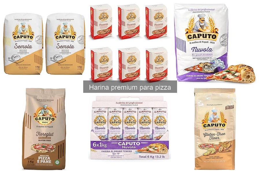 Tipos de harina premium para pizza: ¡elección perfecta!
