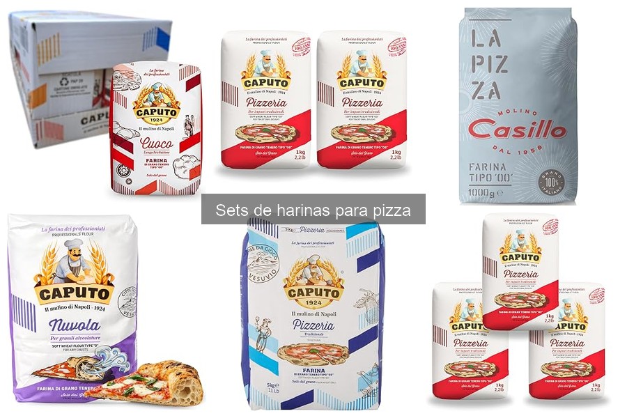 Tipos de harinas para pizza: características y usos