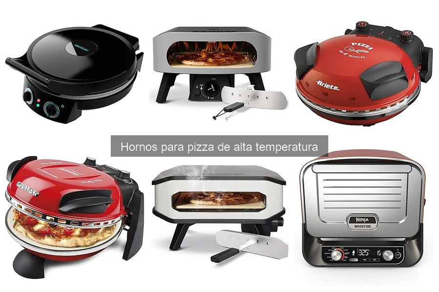 Tipos de hornos para pizza de alta temperatura: guía completa