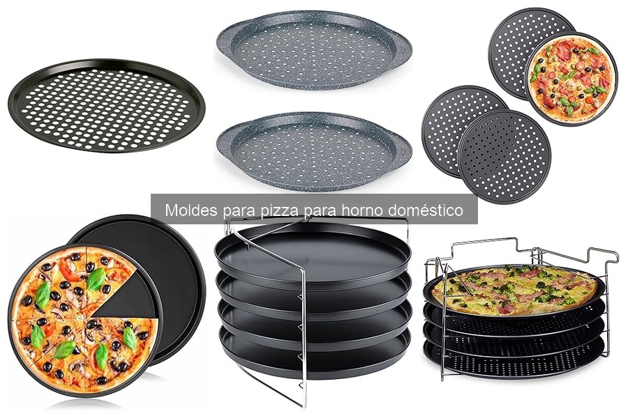 Tipos de moldes para pizza: metal, cerámica y silicona