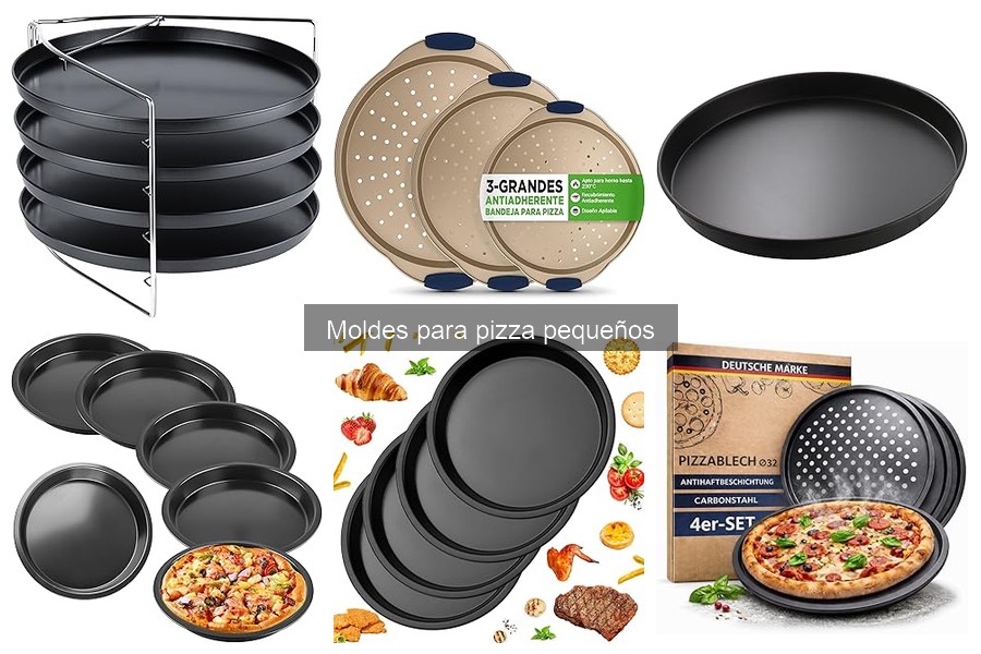 Tipos de moldes para pizza pequeños: Guía y ventajas
