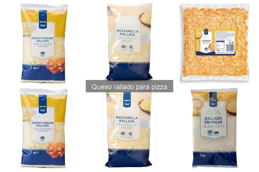 Tipos de Quesos Rallados para Pizza: Sabores y Combinaciones