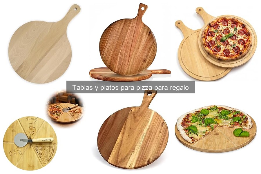 Tipos de tablas y platos para pizza: guía completa
