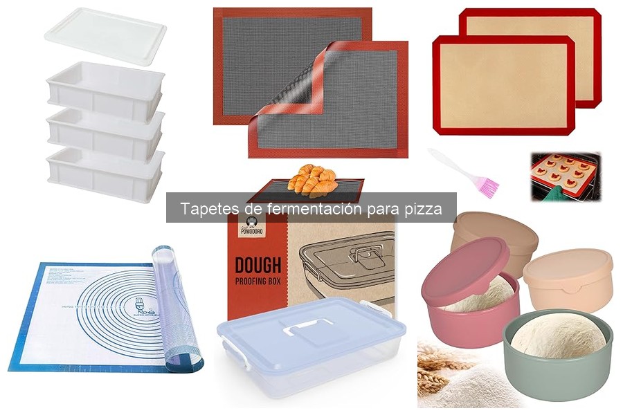 Tipos de tapetes de fermentación para pizza: ventajas y desventajas