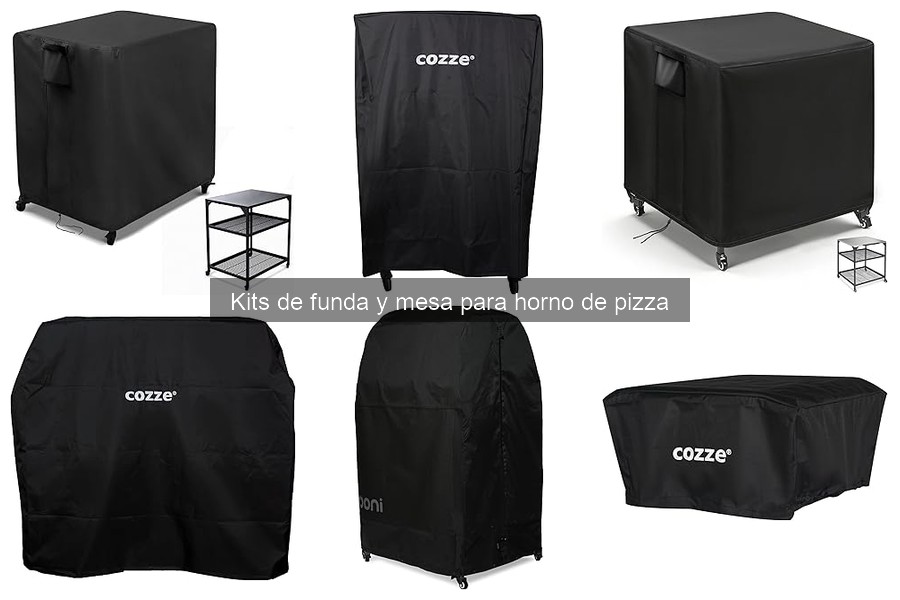 Todo sobre el kit de funda y mesa para horno de pizza