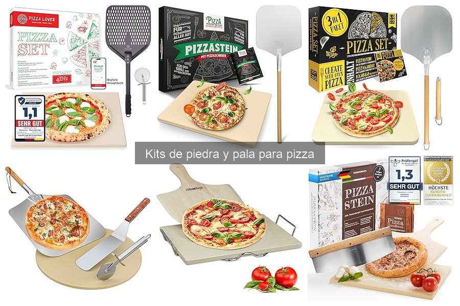 Todo sobre el kit de piedra y pala para pizza en casa