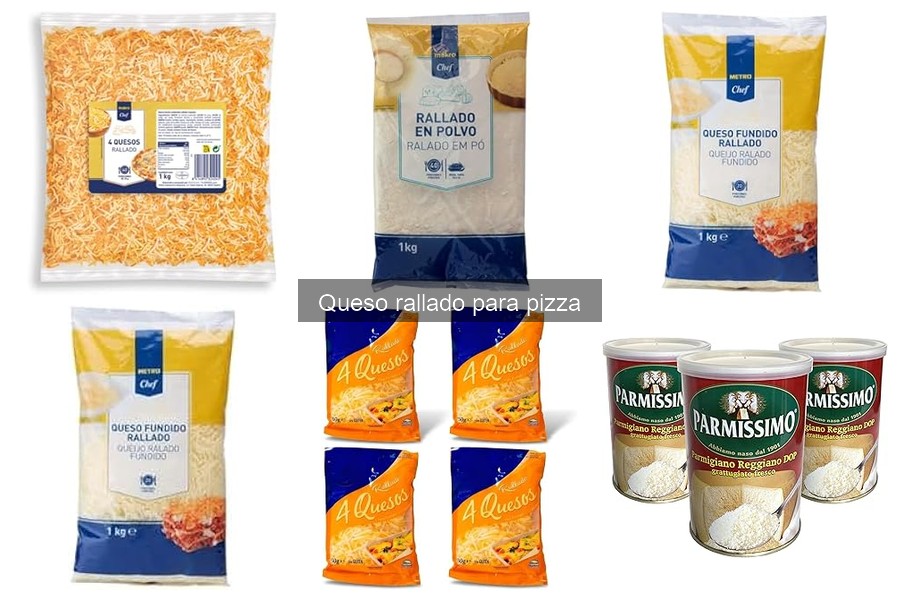 Todo sobre el queso rallado para pizza: características y uso