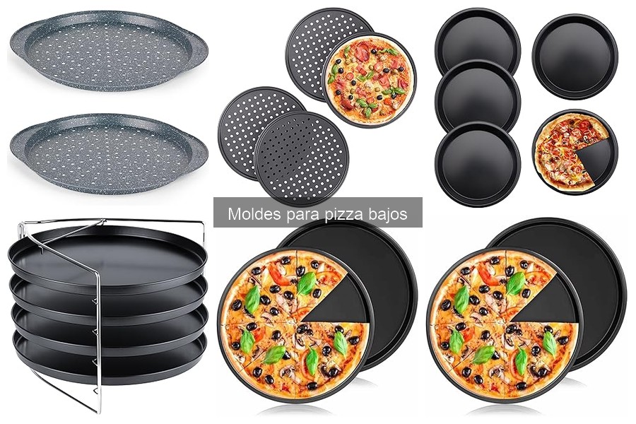 Todo sobre moldes para pizza bajos: características y usos