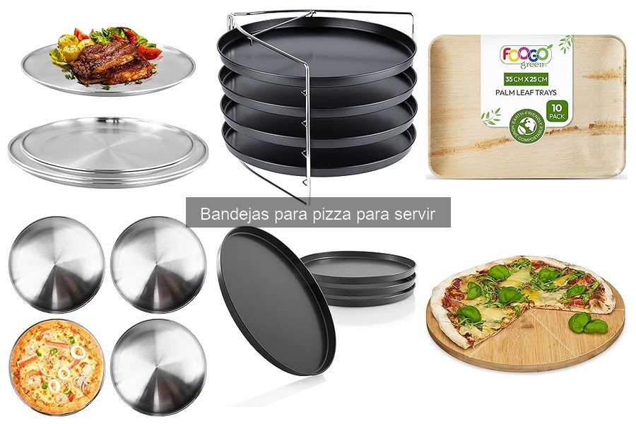 Usos alternativos de bandejas para pizza en casa