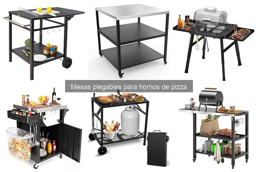 Ventajas de las mesas plegables para hornos de pizza