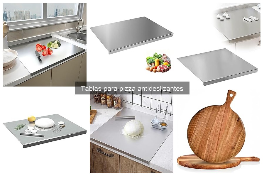 Ventajas de las tablas antideslizantes para pizza en casa