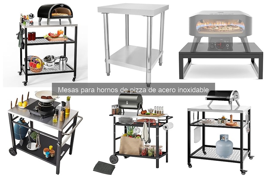 Ventajas de personalizar tu mesa para horno de pizza