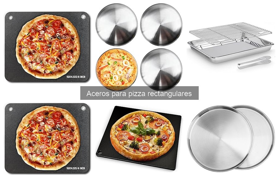 Ventajas de usar aceros para pizza rectangulares en casa