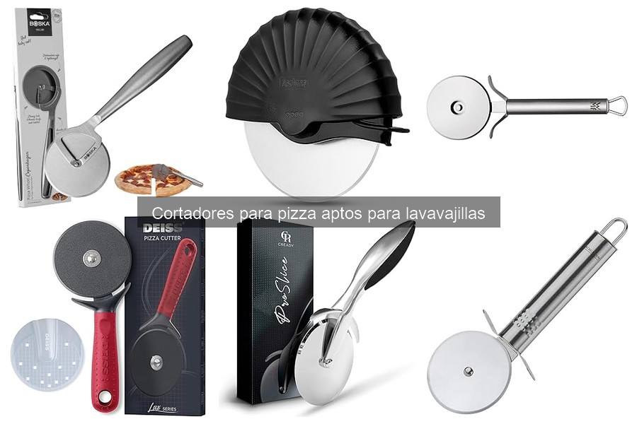 Ventajas de usar cortadores de pizza aptos para lavavajillas